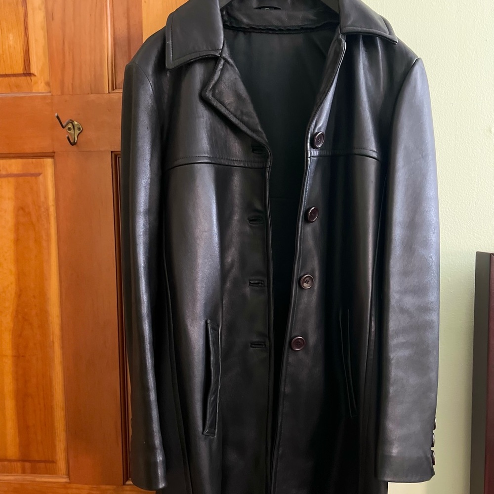 Mens leather jacket